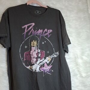 Prince Charcoal Graphic Tee - Short Sleeve